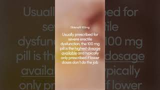 Sildenafil 100mg How to take it  side effects short shorts [upl. by Ecnatsnoc]