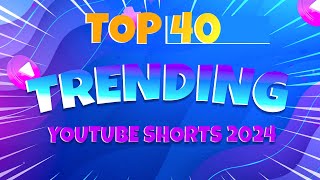 TOP 40 TRENDING YouTube Shorts Songs 2024  Best Music for Your Shorts [upl. by Hamfurd]