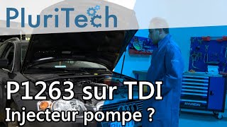 P1263 sur moteur TDI  Problème dinjecteur pompe [upl. by Emya171]