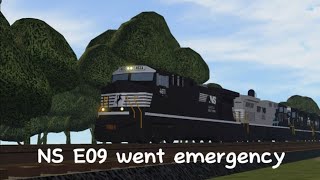 NS E09 went emergency in Southline District [upl. by Chatav]