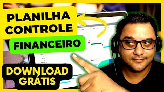 GRÁTIS Planilha de Controle Financeiro Pessoal  Download [upl. by Ranjiv298]