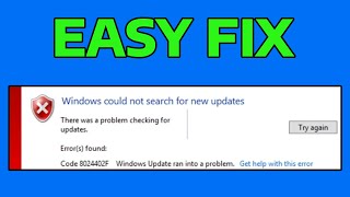 How To Fix Protection Definition Update Failed 8024402f Error in Windows [upl. by Anifled]