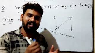 Learn why quadrilateral angles sum up to 360° [upl. by Guglielmo]