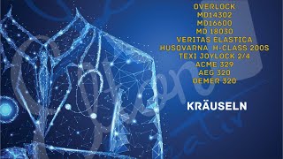 Kräuseln mit der Overlockmaschine [upl. by Craven]