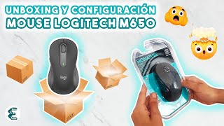 Mouse Logitech M650 Unboxing y Conexión Bluetooth Paso a Paso [upl. by Reehsab289]