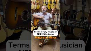 Music terms every musician NEEDS to know major and minor guitar musicterms musicterminology [upl. by Neelyk]