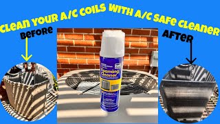 Cleaning Air Conditioner Coils airconditioner airconditionerservice airconditionercleaning [upl. by Adiaz917]