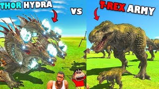 THOR HYDRA vs TREX ALL in ARBS Animal revolt battle simulatter games [upl. by Smart371]