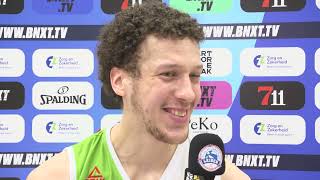 Interviews na Zorg en Zekerheid Leiden  Filou Oostende BNXT League 1 mei 2024 [upl. by Bel]