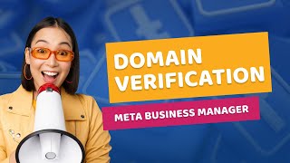 How to Verify Your Domain in Meta  Facebook Business Manager [upl. by Sualakcin931]