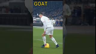 Ronaldo VS Messi Skills And Dribbles short football viral messi ronaldo skill dribble love [upl. by Annovaj]