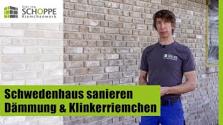 ⚡ Fertighaus energetisch sanieren  Dämmen und neue Fassade mit Klinkerriemchen [upl. by Anilram]