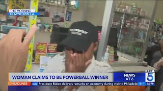 Woman claims to be 1 billion Powerball winner [upl. by Berni]