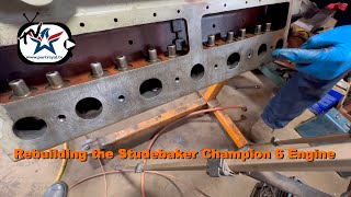 Preview Building the Studebaker Champion 6 Engine  ShopTime™305 [upl. by Octavla]