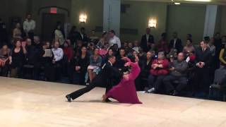 MAC 2014  Jaren Hopkin amp Alexi Ruffell  Youth Smooth Viennese Waltz  Manhattan Amateur [upl. by Akiret373]