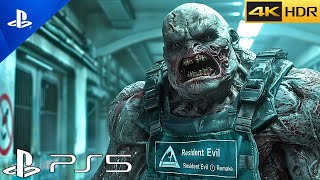 RACCOON CITY OUTBREAK PS5 Immersive ULTRA Realistic Graphics Gameplay 4K60FPS Resident Evil 3 [upl. by Anoo]