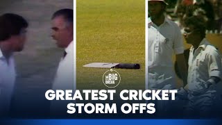 Took the entire side off the ground Greatest cricket storm offs  The Big Break  Fox Cricket [upl. by Ydorb]