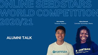 Alumni Talk  Online Seedstars World Competition [upl. by Wagshul]