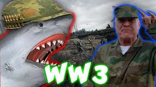 SHARK PUPPET IN WW3 [upl. by Euqinim]