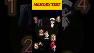 Memory Test game Part 1  in Bangla shorts ytshorts memorytest youtubeshorts ArNajimtech [upl. by Alletsyrc]