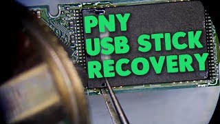 PNY 64GB flash drive recovery  straight from the memory chips [upl. by Rovner926]