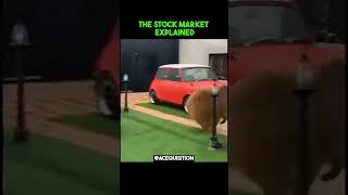 The Stock Market Explained 😂 acequisition Subscribe for investing and asset protection tips 📈 [upl. by Naillig]