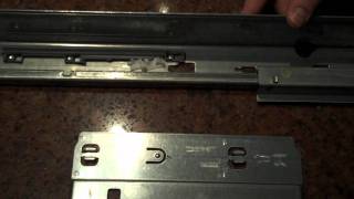 How to Install Soft Close on undermount drawer glides for Kitchen amp Bath cabinet drawers [upl. by Sira]