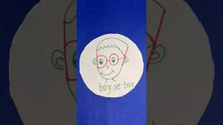 Easy Boy Drawing New Drawing ideas boy drawing trending diy shorts video viral craft [upl. by Clemence]