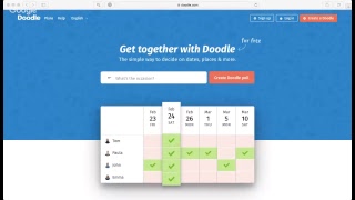 How to use doodle easy scheduling [upl. by Doretta]