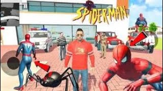 🤯🙀 I meet spider man in Indian theft auto l surajthegaming [upl. by Kcirdorb]