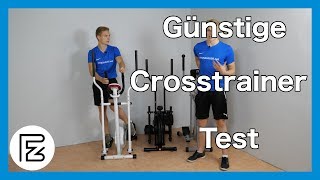 Günstige Crosstrainer im Test  Ellipsentrainer der untere Preisklasse [upl. by Odnaloy]