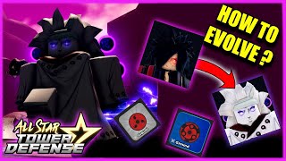 MADARA UPDATE   How To Get The New 7 Madara Legendary Leader Path  All Star Tower Defense [upl. by Jeni]