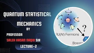 Lecture2 Quantum Statistical Mechanics Lecture by Professor Saleh Hasan Naqib Sir quantumphysics [upl. by Airetahs]