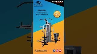 Fitness Equipment Store KPHB Hyderabad  Hercules Multi Gym 5 Station  Raj Cycles and Fitness Store [upl. by Switzer]