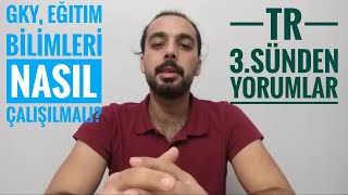 Kpss GkGyEğitim Bilimleri nasıl çalışılır [upl. by Aitenev]