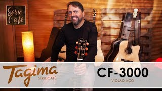 CF3000 Série Café  Violão Aço Dreadnought [upl. by Symon]