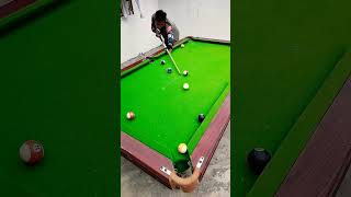 Real snooker trick short viral shorts 8ballpool snooker pool billiards [upl. by Amlez]