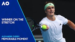 Thundering Winner from Alexander Zverev  Australian Open 2024 [upl. by Ragse]