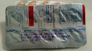 Daflon 500 mg Tablet Uses  Daflon 500 mg [upl. by Adnawal]