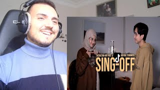 SINGOFF TIKTOK SONGS PART 17  Kiw Kiw Cukurukuk Greedy Terminator vs EltasyaNatasha Reaction [upl. by Tarr165]