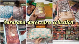 saravana stores saree collection with price  Latest saree collection  Porur saravana stores sarees [upl. by Anisirhc]