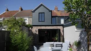 Coastline Composite Cladding On Renovated Terraced House In Bristol [upl. by Joly]