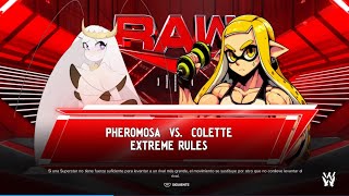 WWE 2K24 PHEROMOSA VS COLETTE FIGHT WILL QUALIFY FOR THE EUROPEAN CHAMPIONSHIP IN WRESTLEMANIA [upl. by Yesnek]