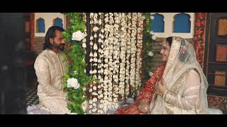 Fareeha amp Hameed Nikkah Highlights At Haveli Restaurant Lahore [upl. by Alica]