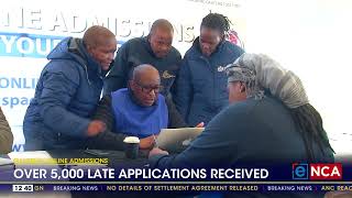 Gauteng Education receive over 5000 late applications [upl. by Ahtnammas717]