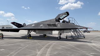 F117 Nighthawk UP CLOSE at Sentry Savannah 2022 [upl. by Pepe]