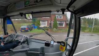 Syntus Twente  Lijn 10 Hengelo CS  Veldwijk  Dutch Bus driver POV [upl. by Adnahcir]