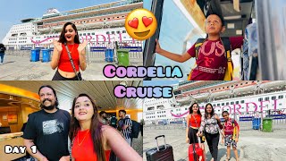 Cordelia Cruise 😱 Life ki 1st International Family Trip Of Bindass Kavya 😍 Chennai To Srilanka [upl. by Anawal]