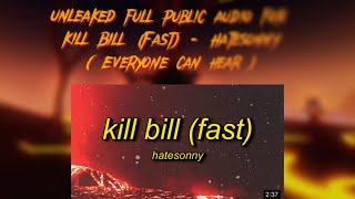 💎Hatesonny🔊SUPER LOUD amp RARE BYPASSED AUDIO FOR kill bill fast FOR ROBLOX 2023🔥WORKING✅0Fav [upl. by Dnamra894]