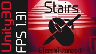 FPS131 Stairs Unity3D FPS Game Design Tutorial [upl. by Htiaf]